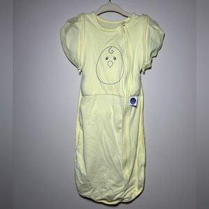 Nested Bean Zen One Yellow Gently Weighted Swaddle Size 3-6 Months